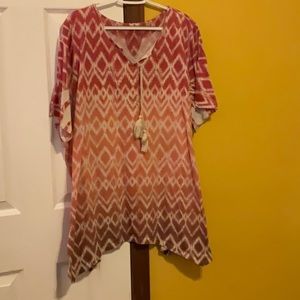 Short sleeve blouse